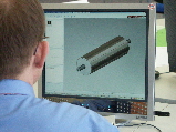 CAD-Arbeitsplatz im Bro von Rolltec GmbH